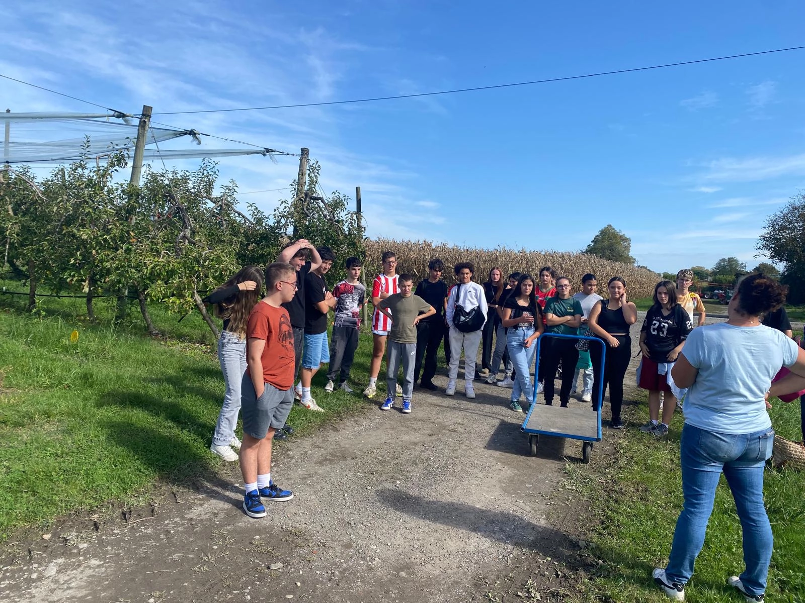 Visite du verger de l'ermitage 07