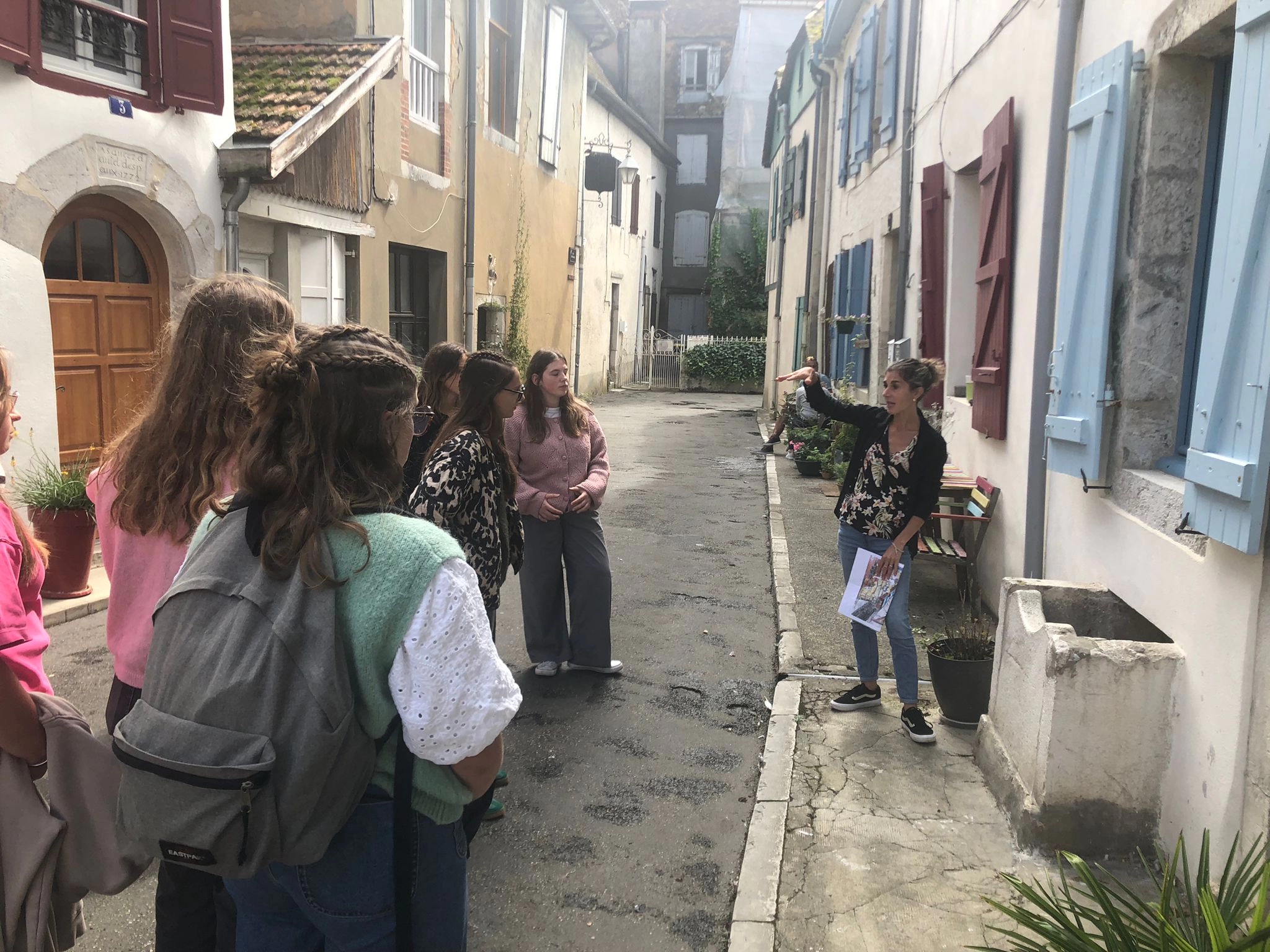 Dans le vieux Salies