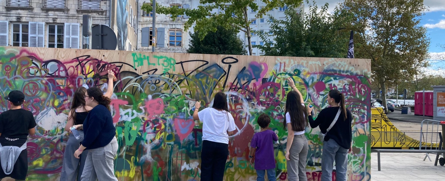 Les internes : sortie à l'exposition Banksy 02