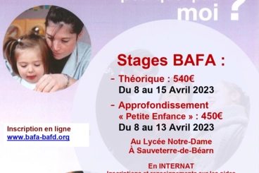 Préparer le BAFA au Lycée Notre-Dame