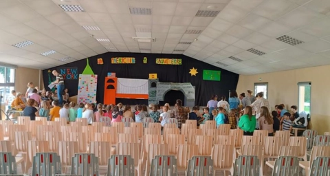Préparation spectacle fin d'année  de l'école 02