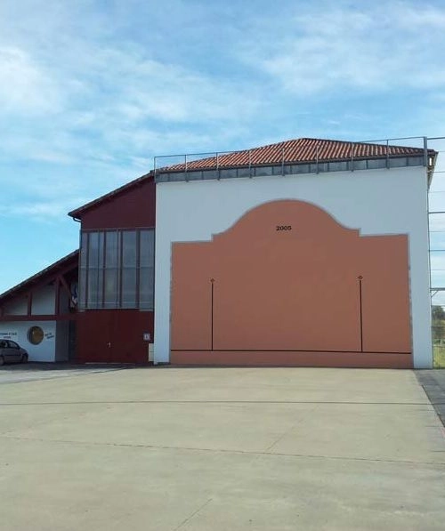 Image du mur à gauche d'Ilharre