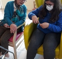 Les élèves de 2nde SAPAT à l'EHPAD Saint Germain à Navarrenx 2