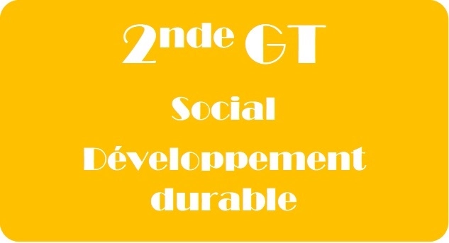 2nde GENERALE  Social - Développement durable